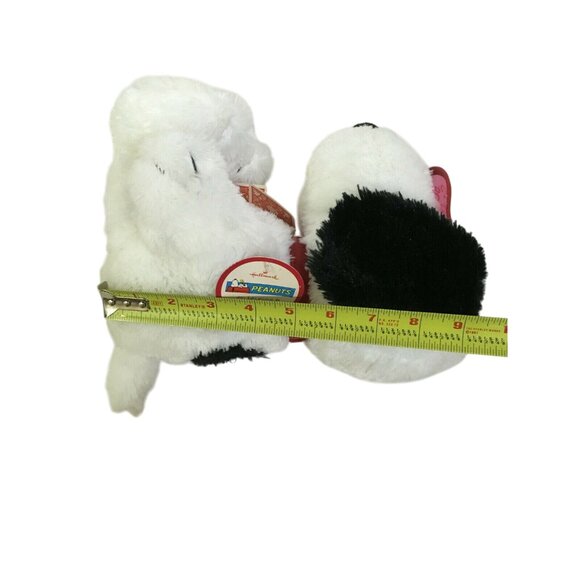 PERFECT PAIR Card Playing Snoopy Plush w/ Visor & Arm Band w/tag Hallmark - Picture 9 of 11